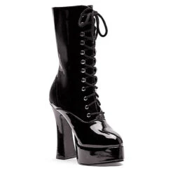 5.5 Heel Ankle Boot W/Inner Zipper 8 5.5 Heel Ankle Boot W/Inner Zipper -Be Wicked 557 Dolly blk
