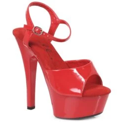 6 Heel Sandal 8 6 Heel Sandal -Be Wicked 601 JULIET RED