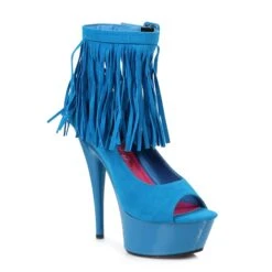 6 Platform With Fringe 9 6 Platform With Fringe -Be Wicked 609 APONI BLUV