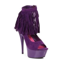 6 Platform With Fringe 11 6 Platform With Fringe -Be Wicked 609 APONI PURV
