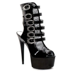 6Stilleto With Ankle And Buckle Detail