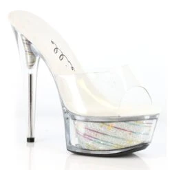 6 Glitter Stilletto With Star Struck Platform 11 6 Glitter Stilletto With Star Struck Platform -Be Wicked 609 ESTRELLA slv