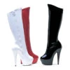 6 Pointed Stiletto Stretch Knee Boot W/Zipper