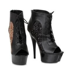 6 Booty With Glitter Detail