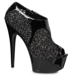 6 Mesh Rhinestone Booty -Be Wicked 609 RAYNA blk
