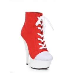 6 Sneaker Bootie 11 6 Sneaker Bootie -Be Wicked 609 SNEAKS red