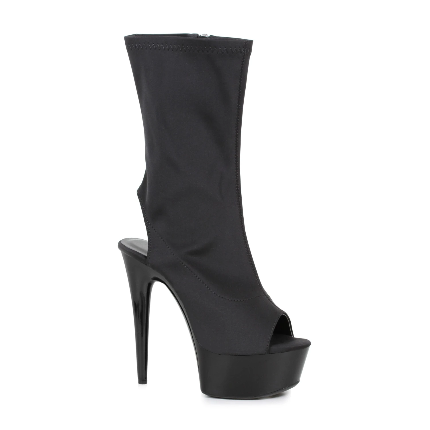 6 Peeptoe Ankle Bootie 4 6 Peeptoe Ankle Bootie - Image 2