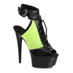 6 Platfrom With Ankle Strap -Be Wicked 609 VIDA yell