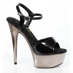 6 HEEL POINTED STILETTO SANDAL 6 6 HEEL POINTED STILETTO SANDAL -Be Wicked 609 christy blk new