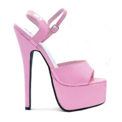 6.5 Stiletto Heel Sandal -Be Wicked 652 Juliet pnk