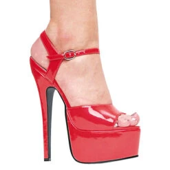 6.5 Stiletto Heel Sandal -Be Wicked 652 Juliet red