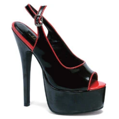 6.5 Stiletto Heel Two Tone Sling Back