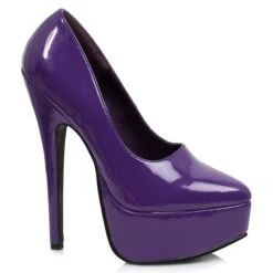 6.5 Stiletto Heel Pump 11 6.5 Stiletto Heel Pump -Be Wicked 652 prince purp