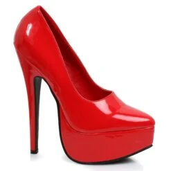 6.5 Stiletto Heel Pump 12 6.5 Stiletto Heel Pump -Be Wicked 652 prince red
