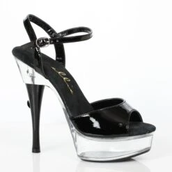 6 Spherical Heel Sandal 5 6 Spherical Heel Sandal -Be Wicked 672 JULIET BLKC