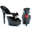 6 Heel Tux Mule 1 6 Heel Tux Mule -Be Wicked 673 Tux