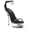 6 Rhinestone Heel Sandal W/Rhinestone Upper 1 6 Rhinestone Heel Sandal W/Rhinestone Upper -Be Wicked 678 ZSAZSA blk