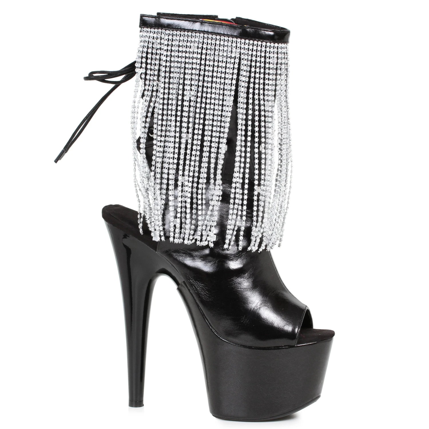 7 Platform Heel W/Fringe Light Up 4 7 Platform Heel W/Fringe Light Up - Image 2