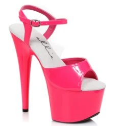 7 Neon Stiletto Sandal -Be Wicked 709 SOLARIS FUSH