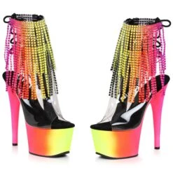 7 Platform Heel W/Fringe