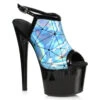 7 HOLOGRAPHIC SANDAL 2 7 HOLOGRAPHIC SANDAL -Be Wicked 709 ZION BLUE