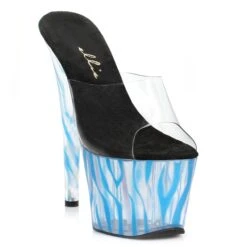 7 Inch Mule With Blacklight Zebra Pattern 14 7 Inch Mule With Blacklight Zebra Pattern -Be Wicked 709 Zebra blue 799619c8 5dbd 4851 9c70 553b4abad0b7