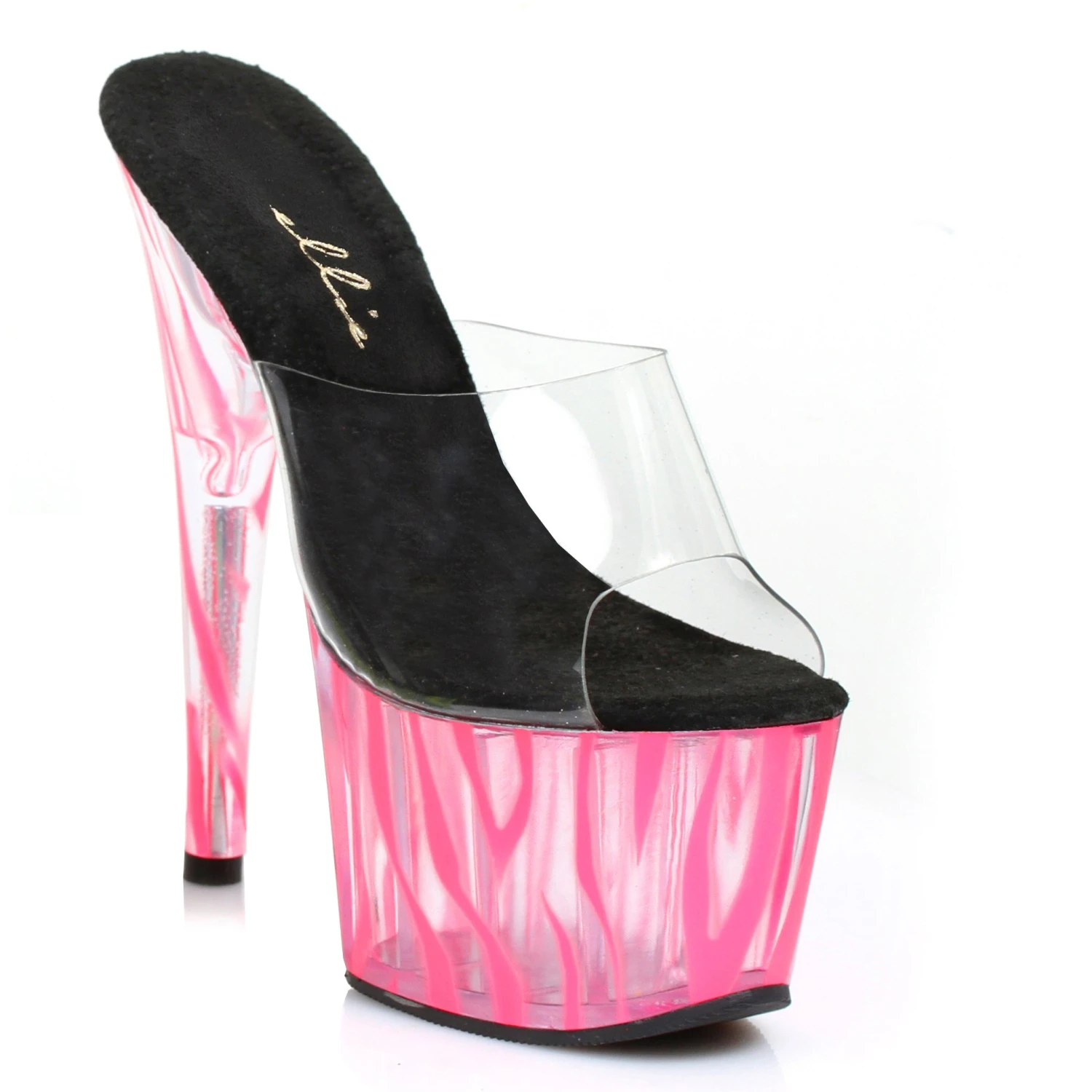 7 Inch Mule With Blacklight Zebra Pattern 9 7 Inch Mule With Blacklight Zebra Pattern - Image 7