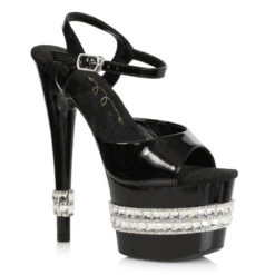 7 RHINESTONE PLATFORM SANDAL