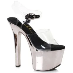 7 HEEL POINTED STILETTO SANDAL 7 7 HEEL POINTED STILETTO SANDAL -Be Wicked 711 CHRISTY clr