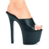 7 Heel Leather Mule -Be Wicked 711 Vanity L