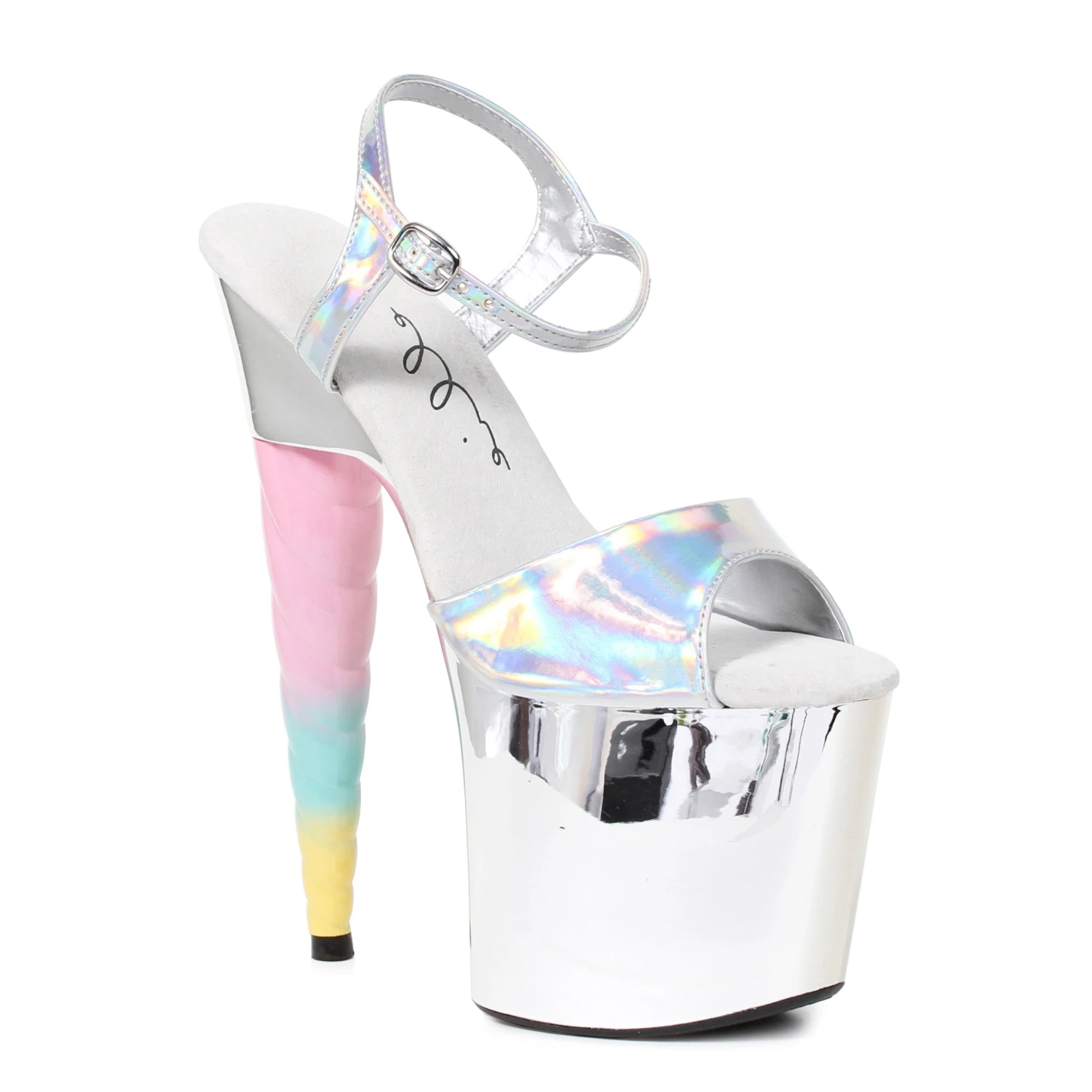 7 Unicorn Heel Platform Sandal 3 7 Unicorn Heel Platform Sandal