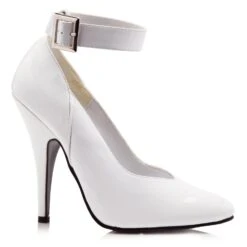 5 Heel Pump With Ankle Strap 10 5 Heel Pump With Ankle Strap -Be Wicked 8221 wht