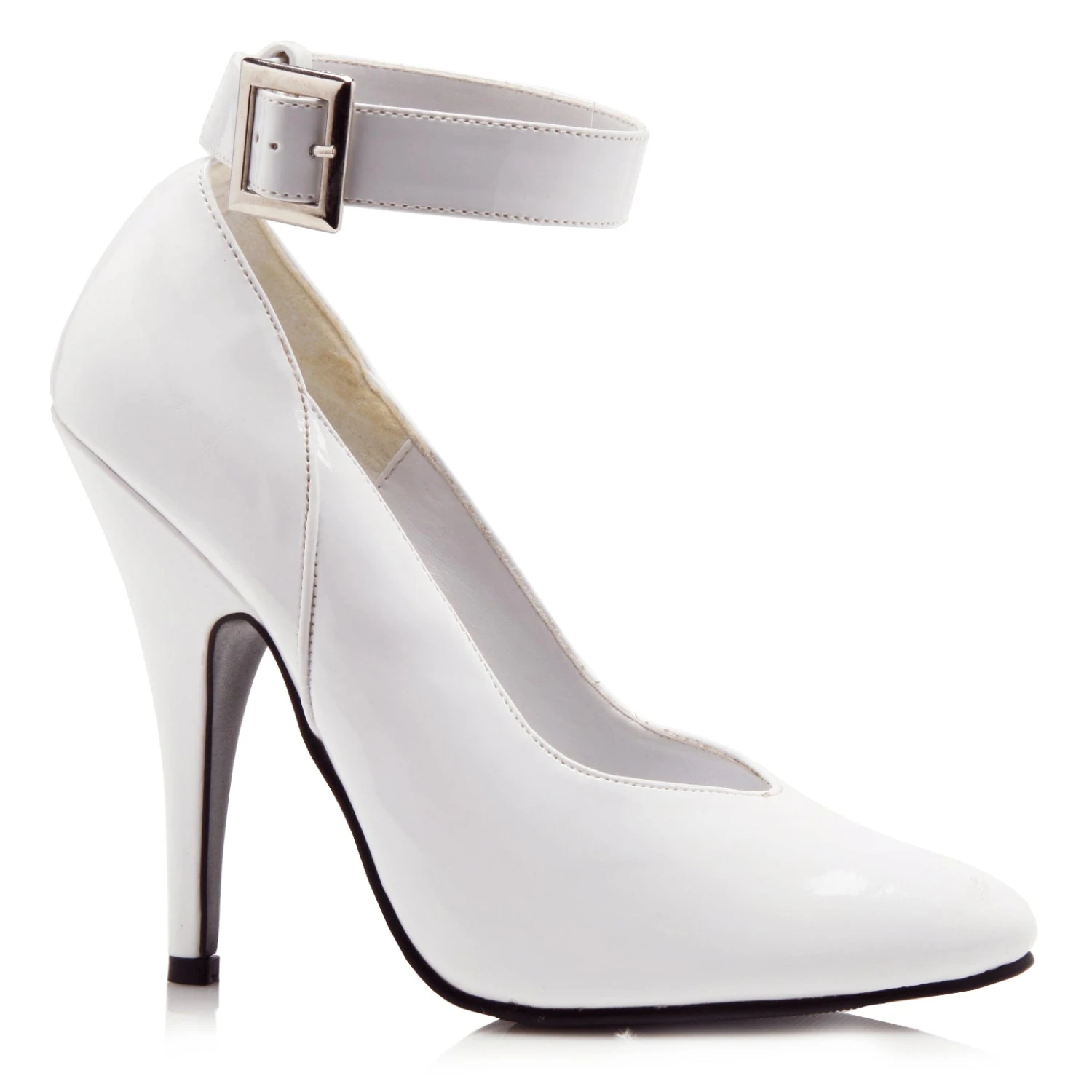 5 Heel Pump With Ankle Strap 6 5 Heel Pump With Ankle Strap - Image 4