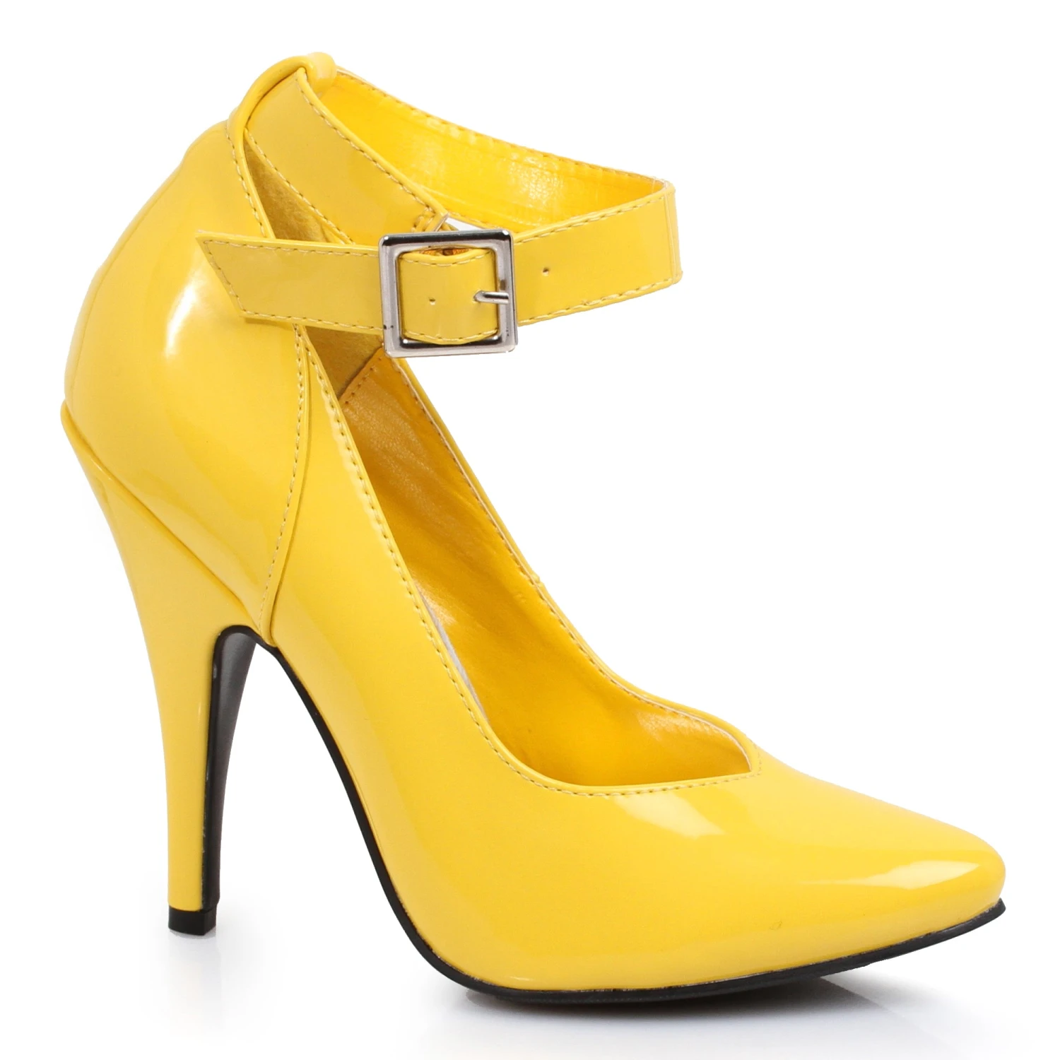 5 Heel Pump With Ankle Strap 7 5 Heel Pump With Ankle Strap - Image 5