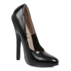 6 Heel Fetish Pump 14 6 Heel Fetish Pump -Be Wicked 8260 BLKP