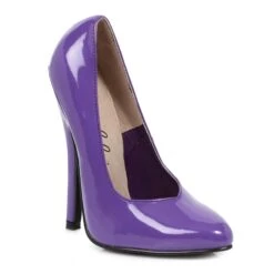 6 Heel Fetish Pump 19 6 Heel Fetish Pump -Be Wicked 8260 PURP