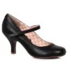Retro Mary Jane Heel -Be Wicked BP320 BETTIE BLK