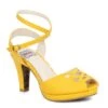 4 Peep Toe Criss Cross Detail 1 4 Peep Toe Criss Cross Detail -Be Wicked BP401 TARYN YELL