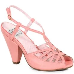 4 Keyhole Ankle Strap Sandal 9 4 Keyhole Ankle Strap Sandal -Be Wicked BP403 ARIA PEAC