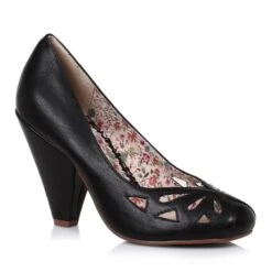 Closed Toe Heel With Cut Outs