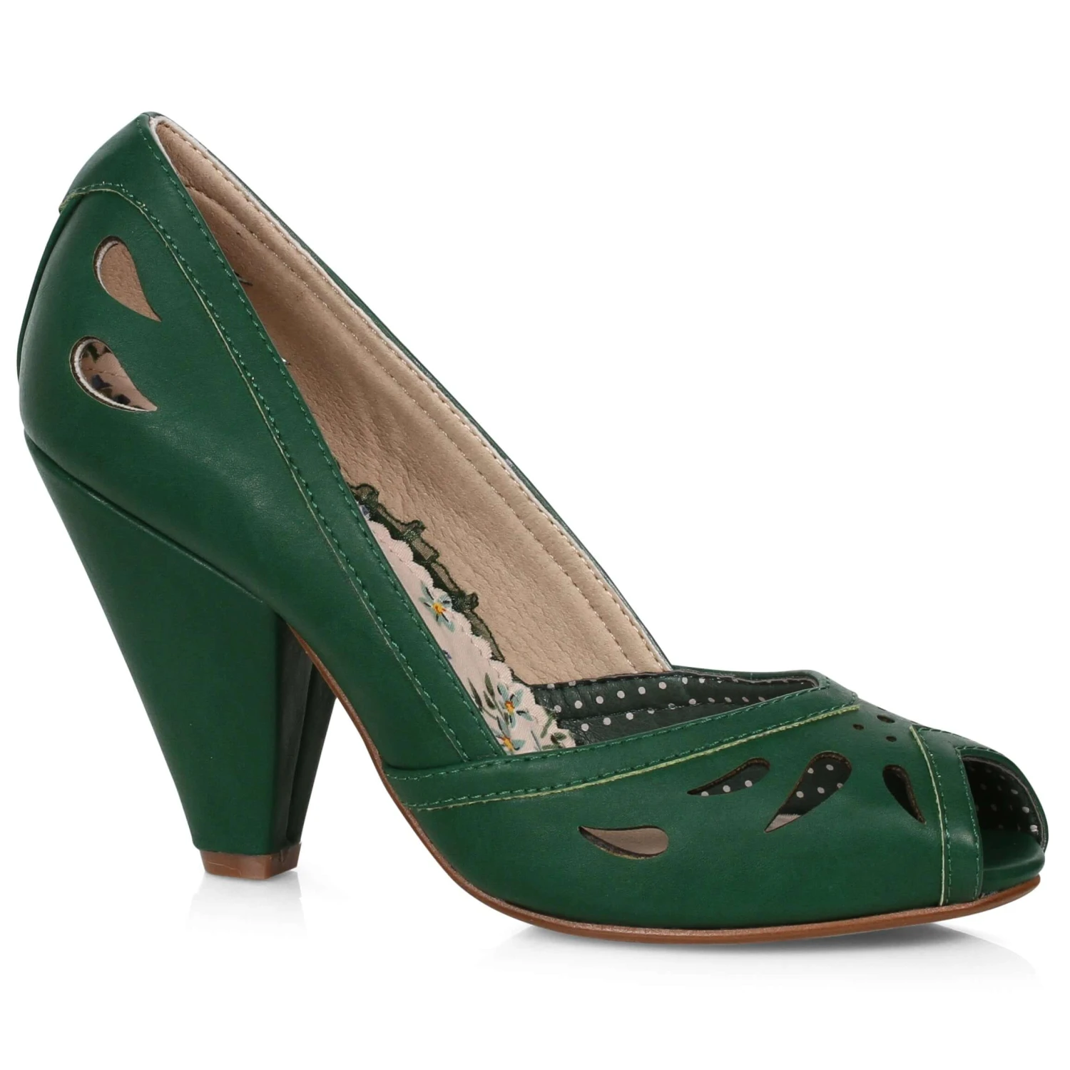 4 OPEN TOE PUMP WITH CUT OUTS 4 4 OPEN TOE PUMP WITH CUT OUTS - Image 2