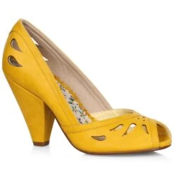 4 OPEN TOE PUMP WITH CUT OUTS 7 4 OPEN TOE PUMP WITH CUT OUTS -Be Wicked BP403 Marilyn yell