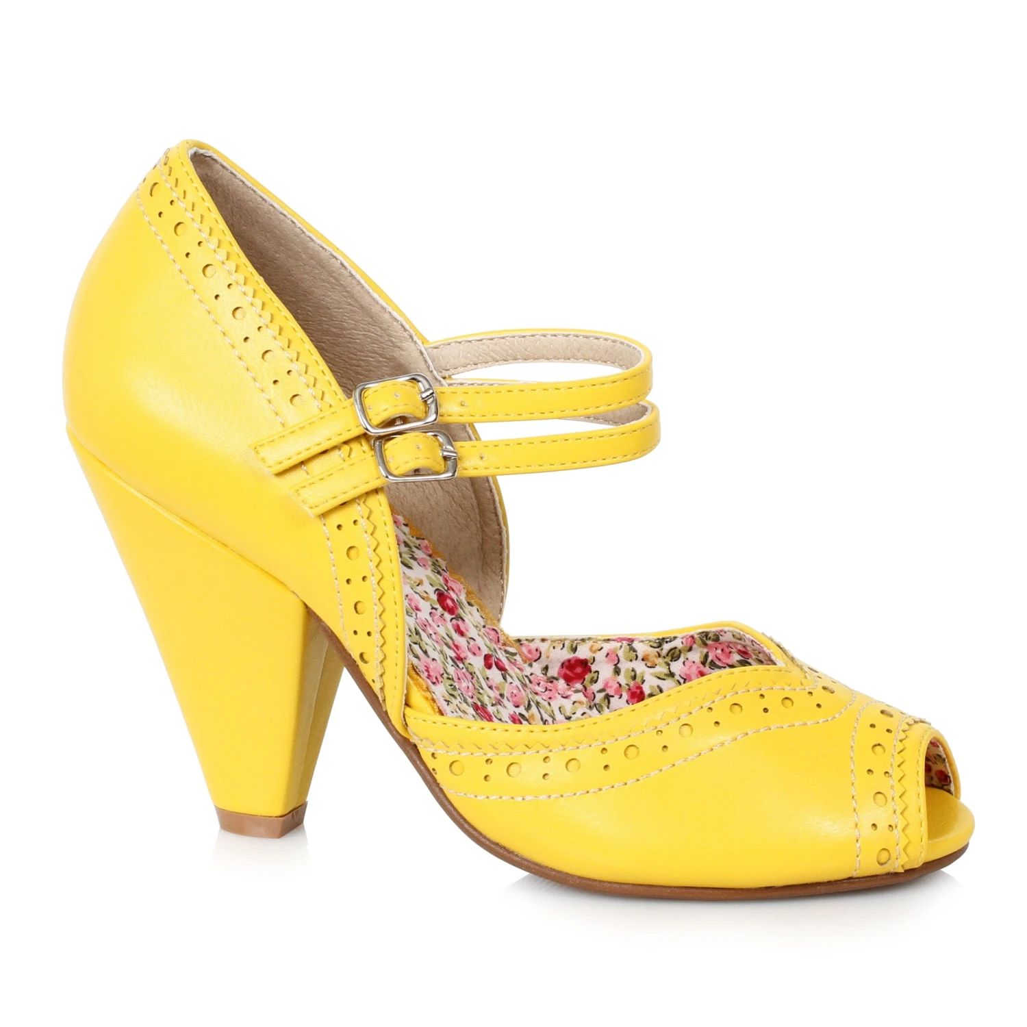 4 Peep Toe Double Strap Maryjane 5 4 Peep Toe Double Strap Maryjane - Image 3