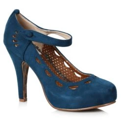 4 Suede Maryjane -Be Wicked BP412 YVETTE blue
