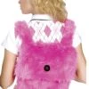 Fur Back Pack