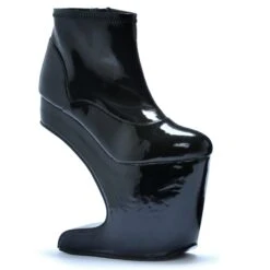 5.5 Heel Platform Ankle Bootie 6 5.5 Heel Platform Ankle Bootie -Be Wicked BP579 SAFFO blk