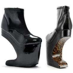 5.5 Heel Platform Ankle Bootie