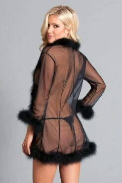 Be Wicked Bou Robe Black 7 Be Wicked Bou Robe Black -Be Wicked BW1650SBK back web 316629