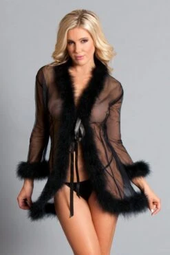 Be Wicked Bou Robe Black