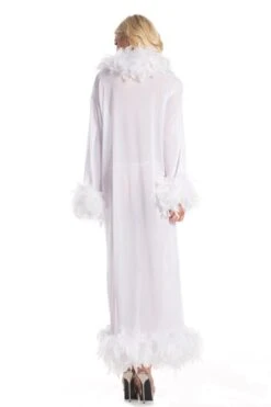 Be Wicked Glamour Robe White 5 Be Wicked Glamour Robe White -Be Wicked BW834WT b web 444941